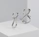 PENDIENTES MAREA PLATA- ETERNITY - D03201/AK
