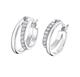 PENDIENTES ARO LOTUS SILVER DOBLE LP3511-4/1