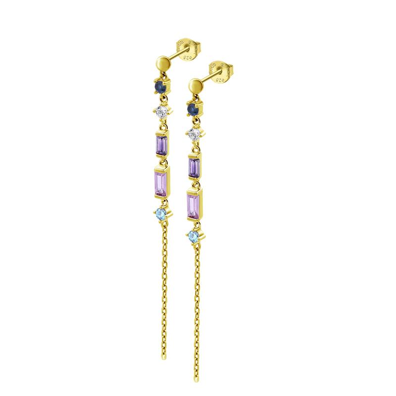 PENDIENTES LARGOS LOTUS SILVER LP3664-4/3