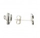 PENDIENTES DE PLATA CACTUS