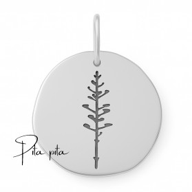 Colgante Pita en plata de ley – 40 mm