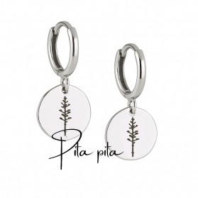 Pendientes colección Pita Pita plata